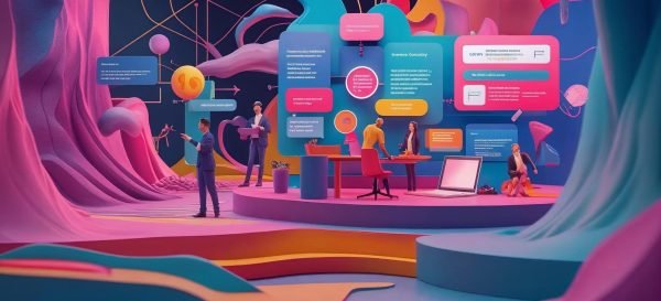 The Benefits of Web Development for Agencies 3D image generate graphic